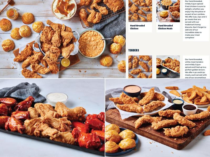 Krispy Krunchy Chicken Menu