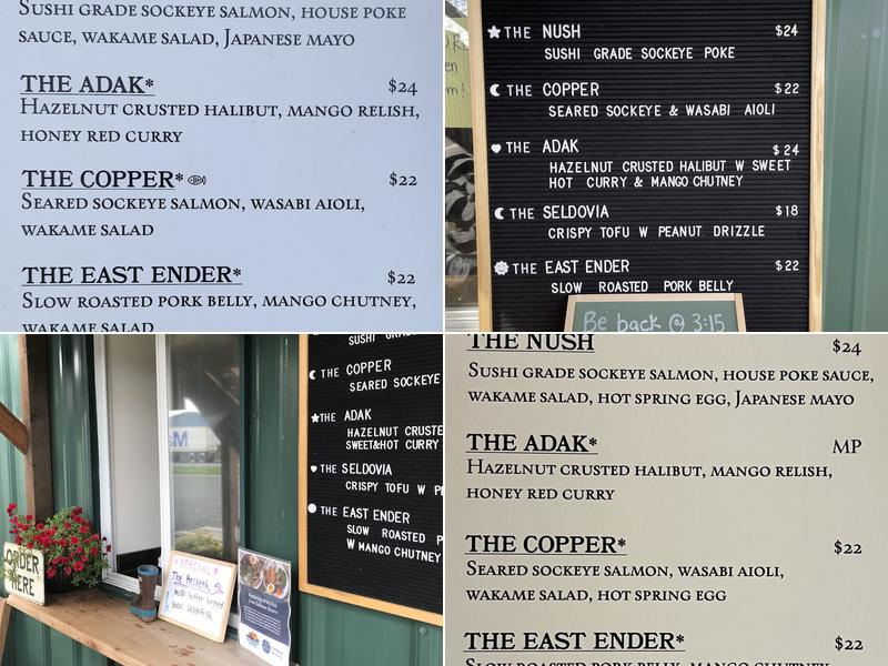 Johnny's Corner Menu