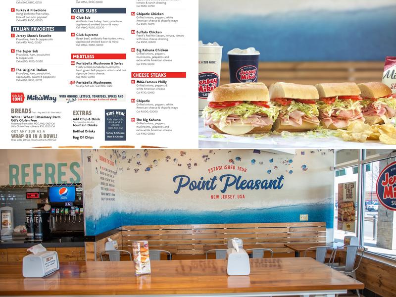 Jersey Mike's Subs Menu