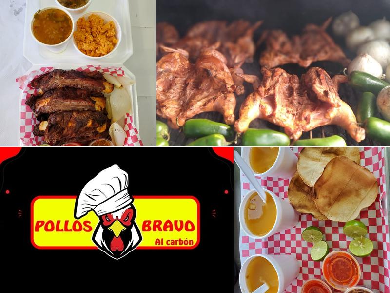 Pollos Bravo al carbon
