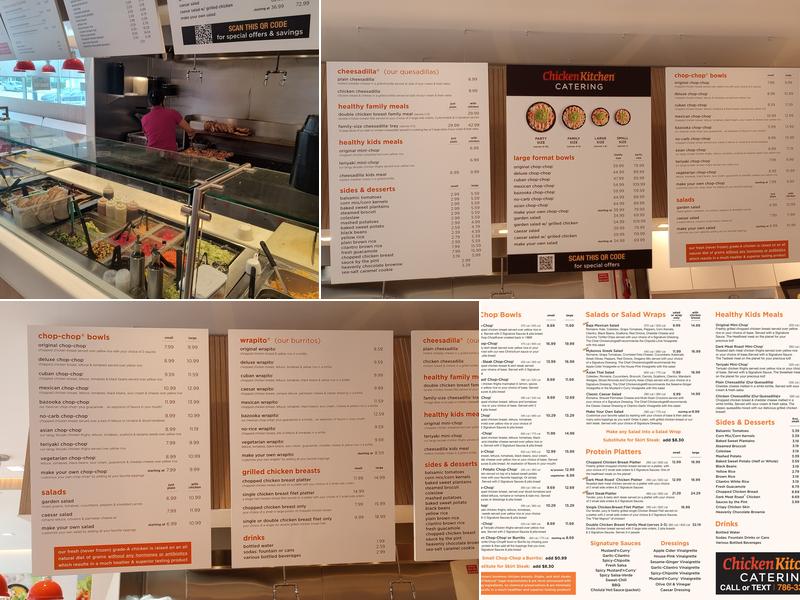 Chicken Kitchen Menu