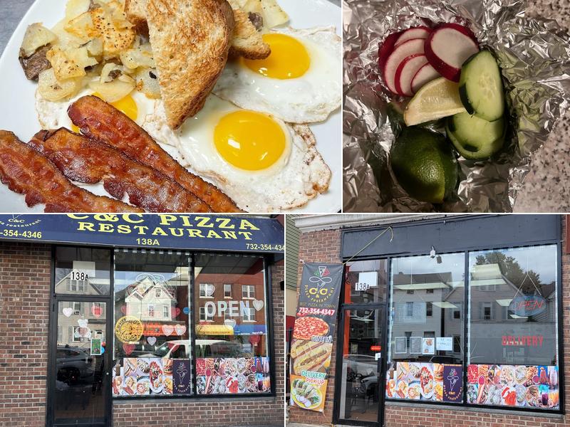 C&C pizza and restaurant 138/136 French St, New Brunswick