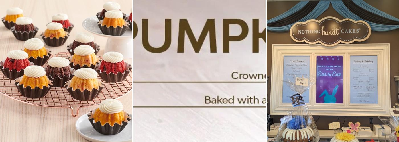 Nothing Bundt Cakes Menu