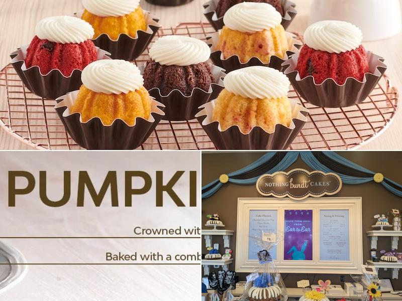Nothing Bundt Cakes Menu