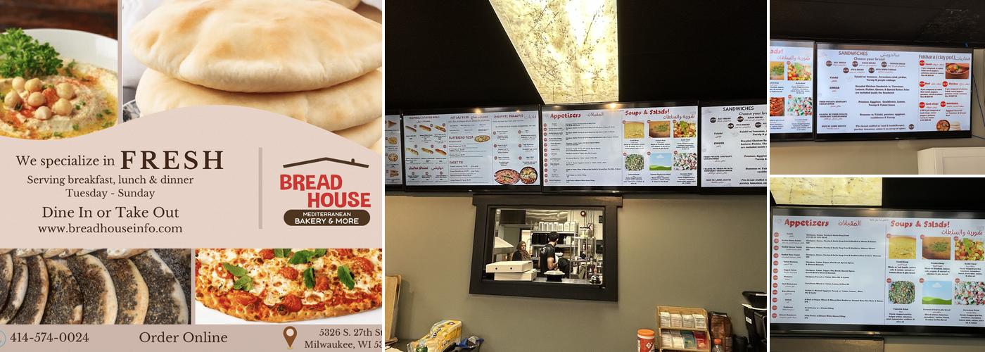 Bread House Menu