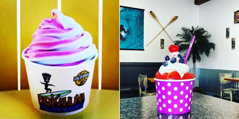 Big Kahuna Frozen Yogurt Menu