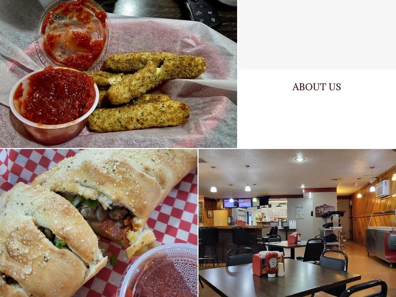 Trackside Pizza 164 N Buckeye St, Osgood