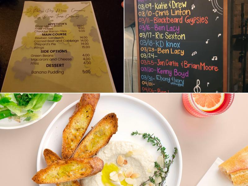 Canonero’s Cigar & Bourbon Bar Menu