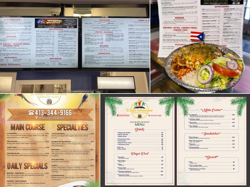 El Sabor Dominicano Menu