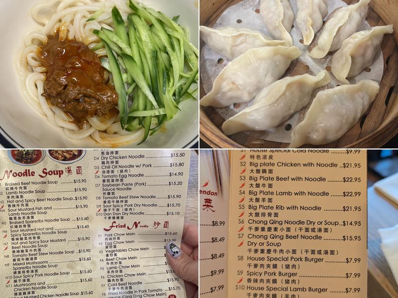 CA NOODLE Menu