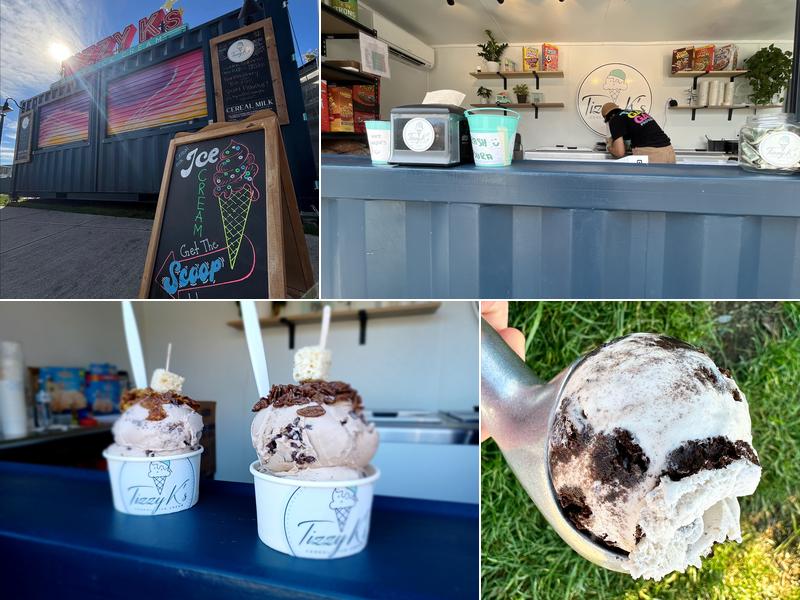 Tizzy K's Cereal Ice Cream at James, S Water St, Providence