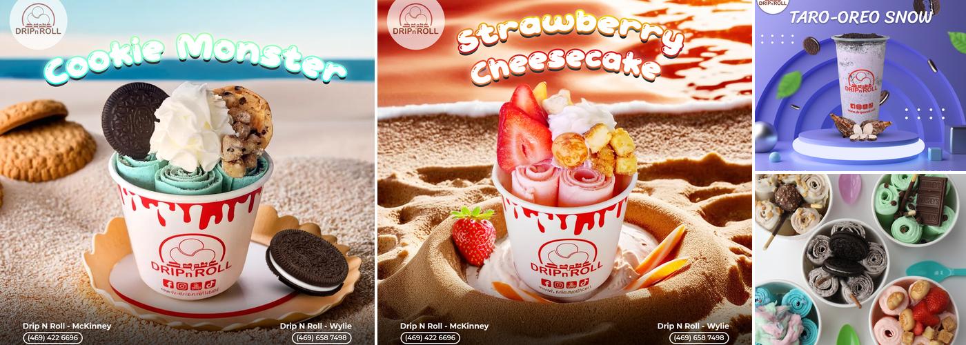 Drip N Roll Menu
