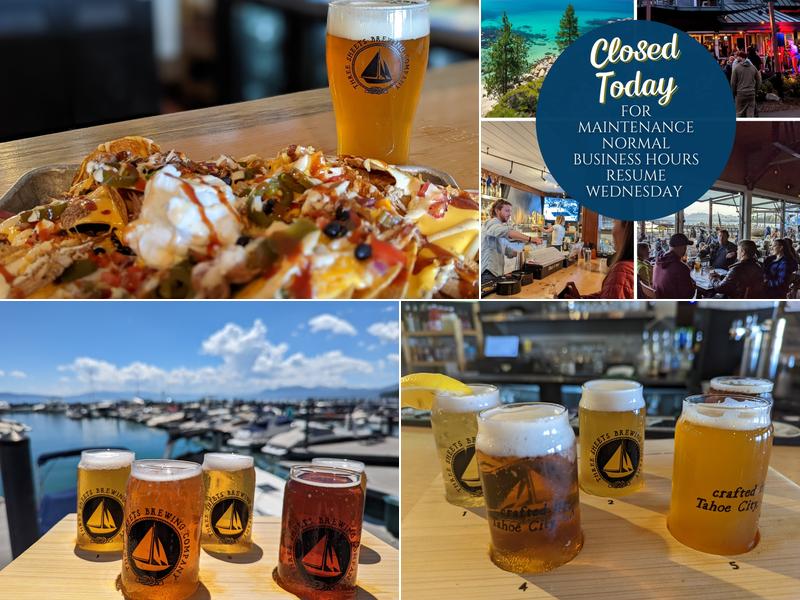 Three Sheets Brewing Tahoe 700 N Lake Blvd, Tahoe City