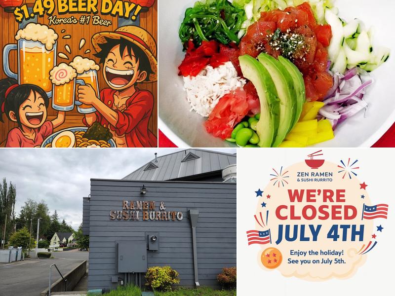 Zen Ramen & Sushi Burrito