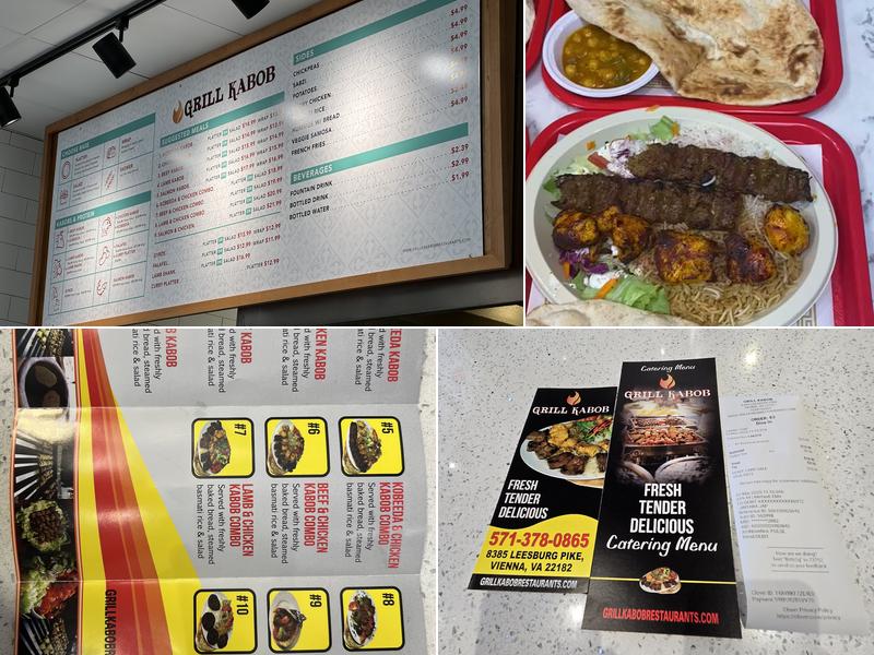 Grill Kabob Menu