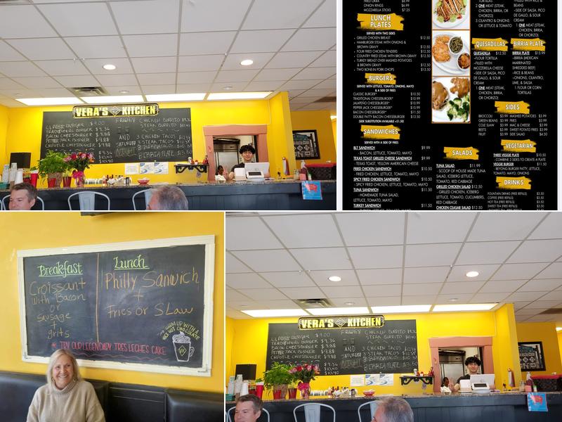 Vera's Kitchen Menu