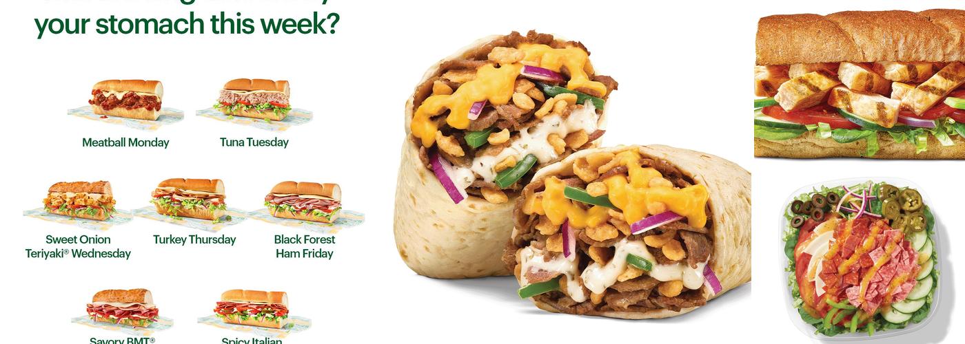 Subway Menu