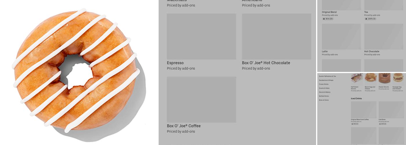 Dunkin' Menu