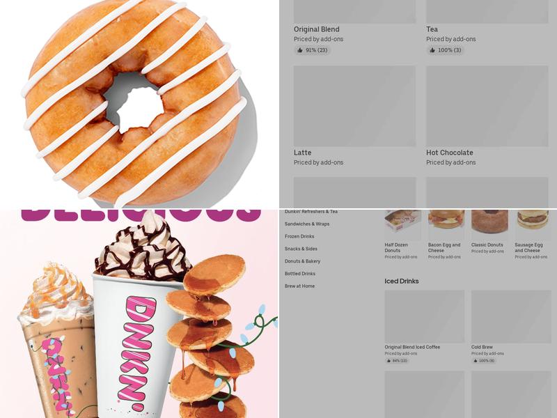 Dunkin' Menu