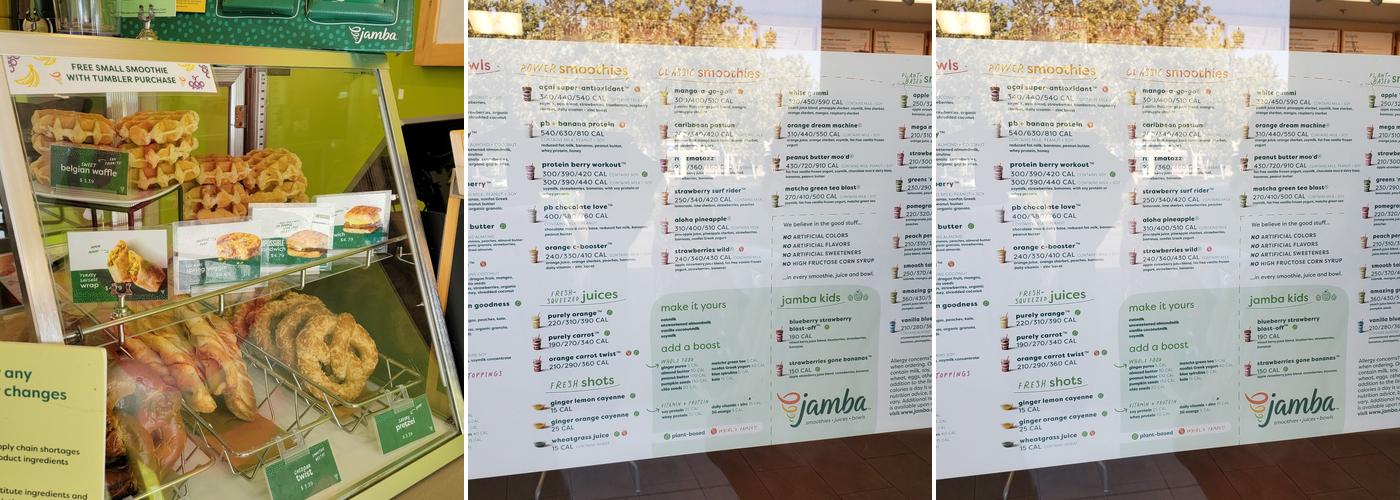 Jamba Menu