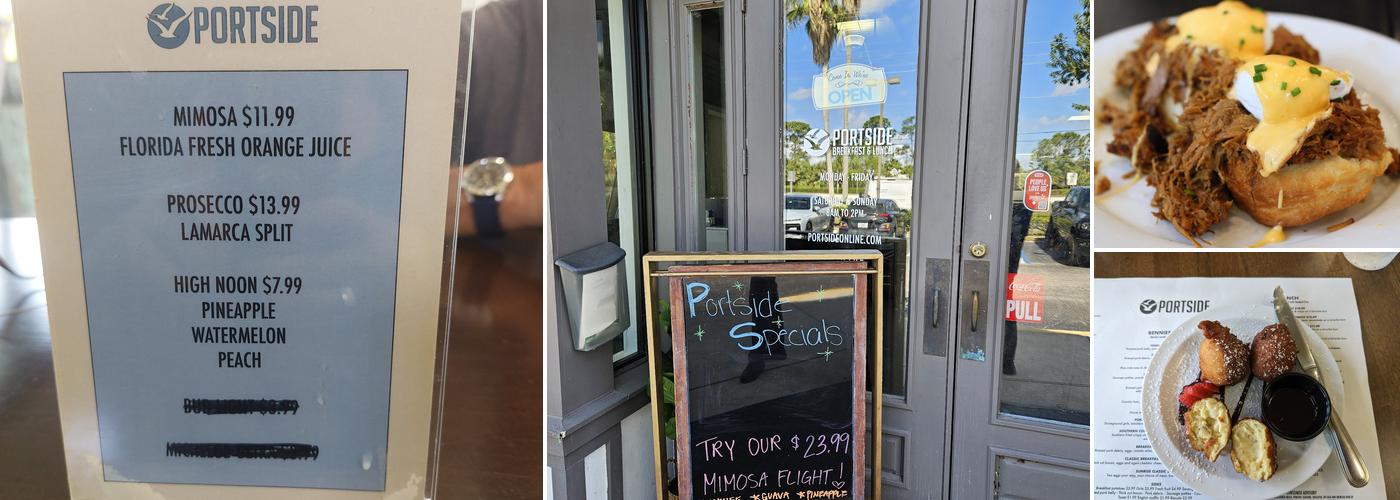 Portside Breakfast & Lunch Menu