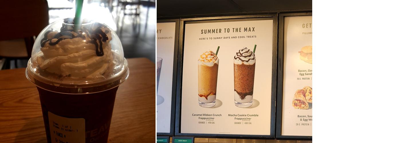 Starbucks Menu