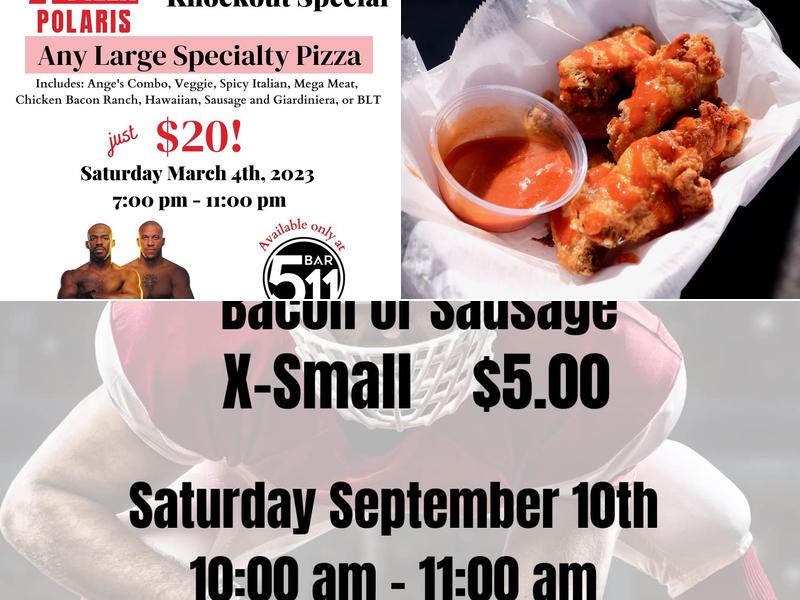 Ange’s Pizza - Polaris Menu