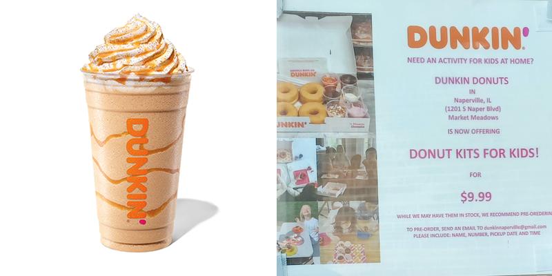Dunkin' Menu