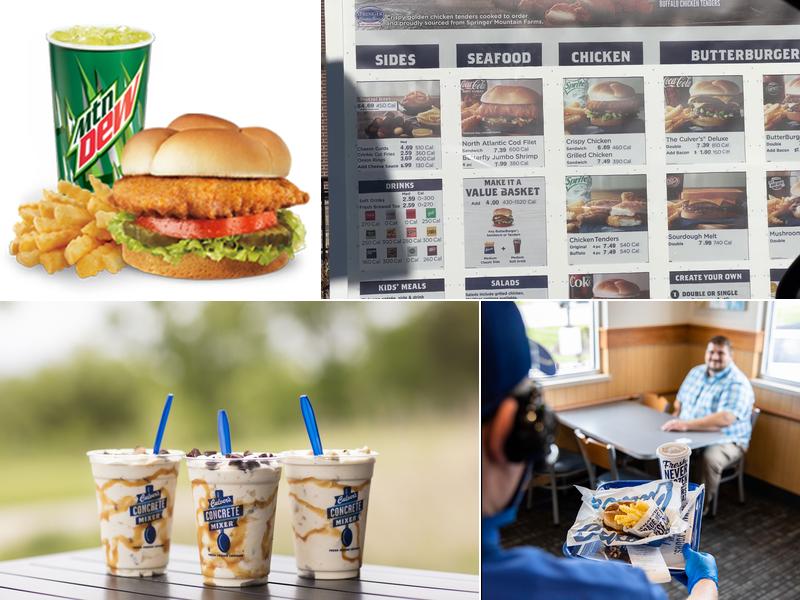 Culver’s Menu