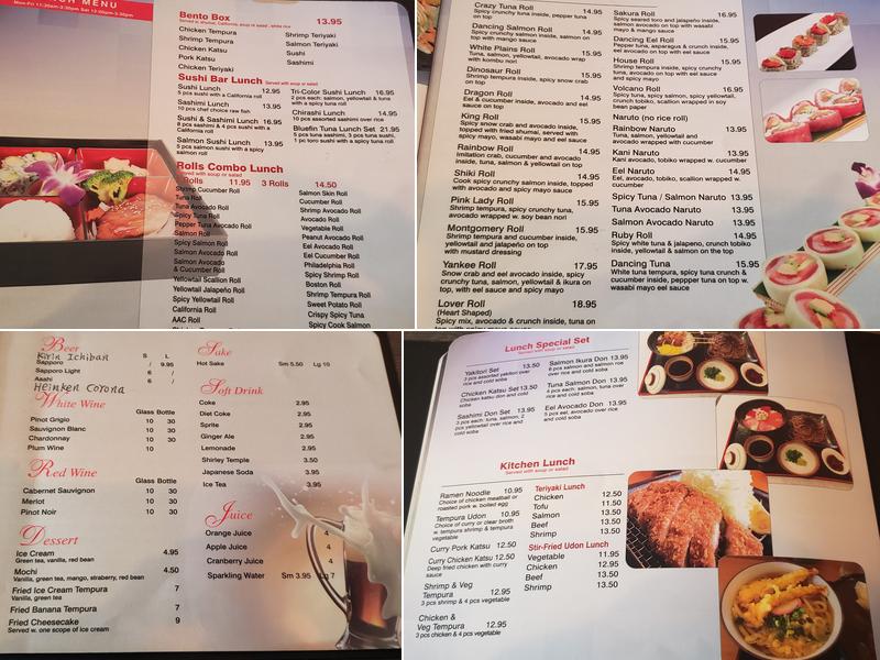 Shiki Sushi & Yakitori Menu