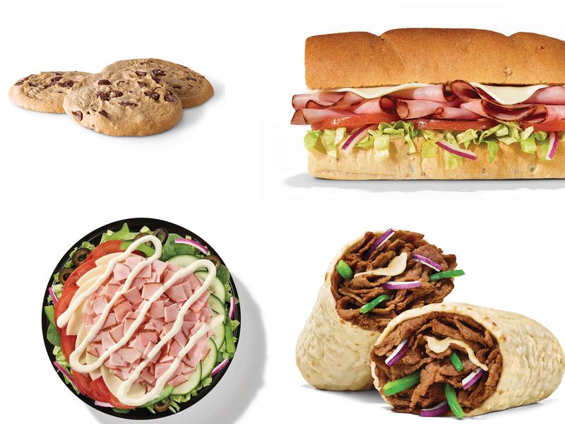 Subway Menu