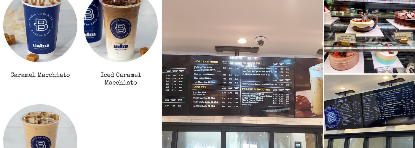 Paris Baguette Menu