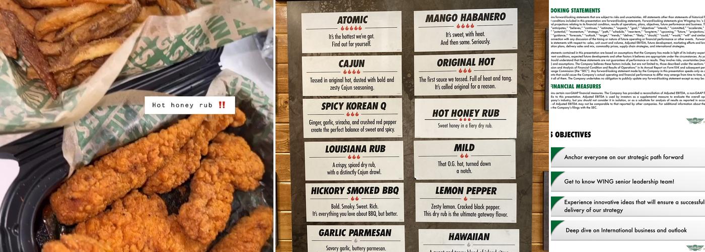 Wingstop Menu