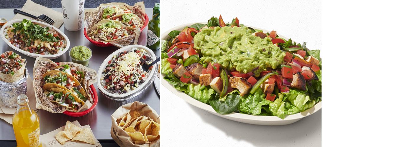 Chipotle Mexican Grill Menu