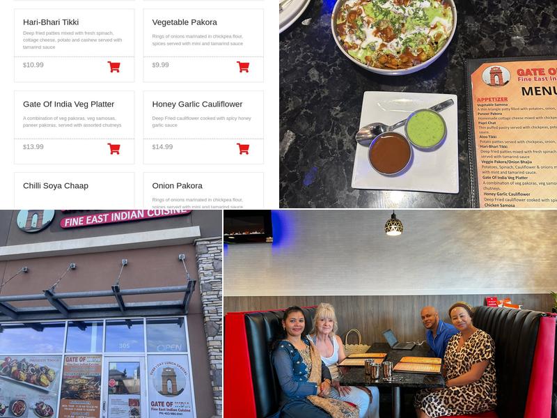 Gate Of India Fine East Indian Cuisine (Airdrie) Menu