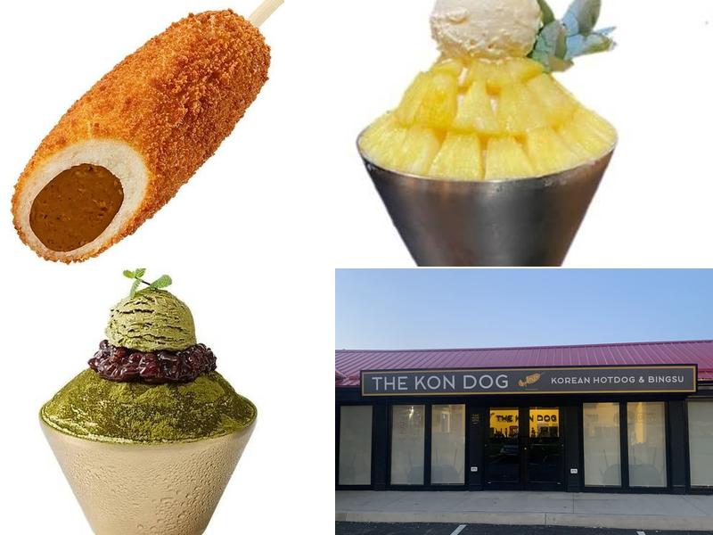 THE KON DOG Korean Hotdog and Bingsu