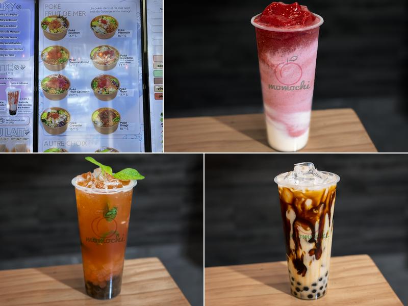 MOMOCHI Poké Bol & Bubble Thé Menu