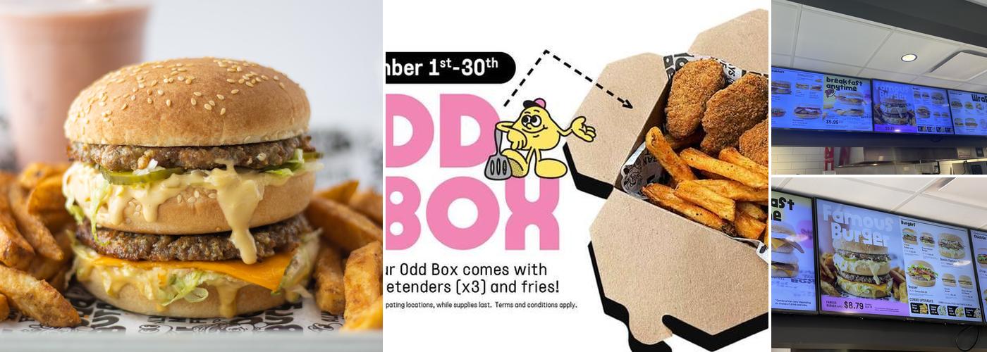 Odd Burger Menu