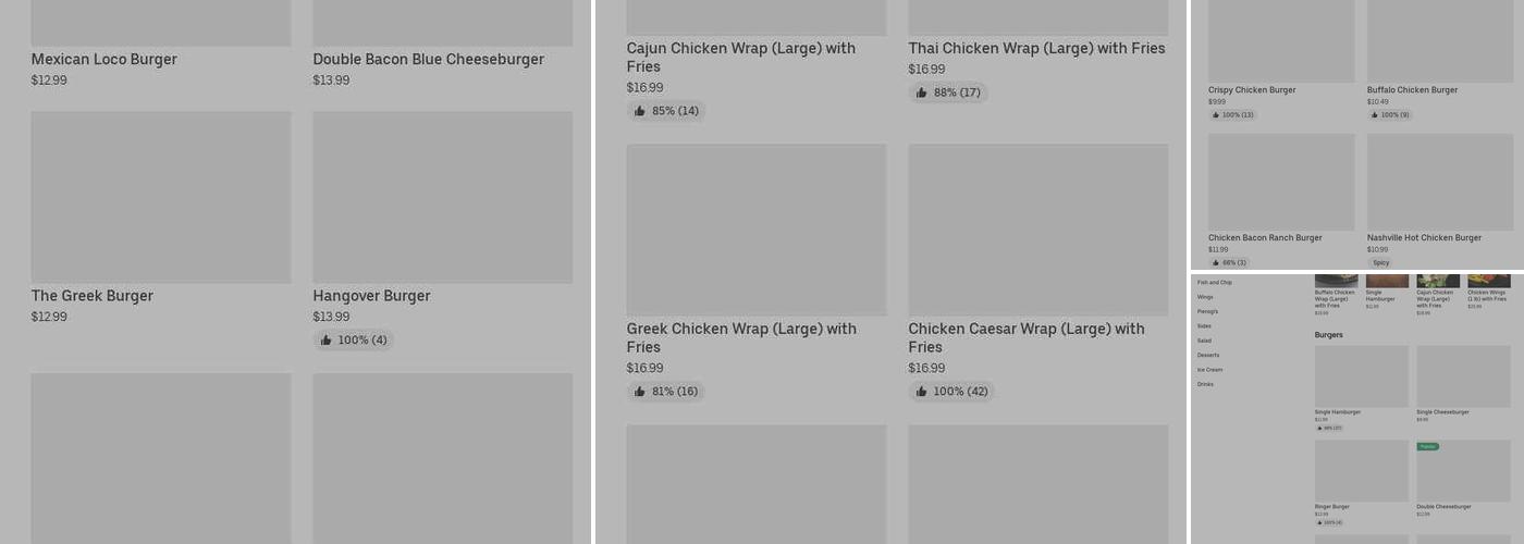 Sandwich Empire Menu