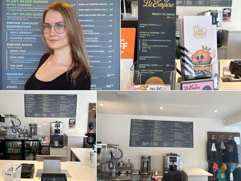 Lil' Empire Burger - Capitol Hill Menu