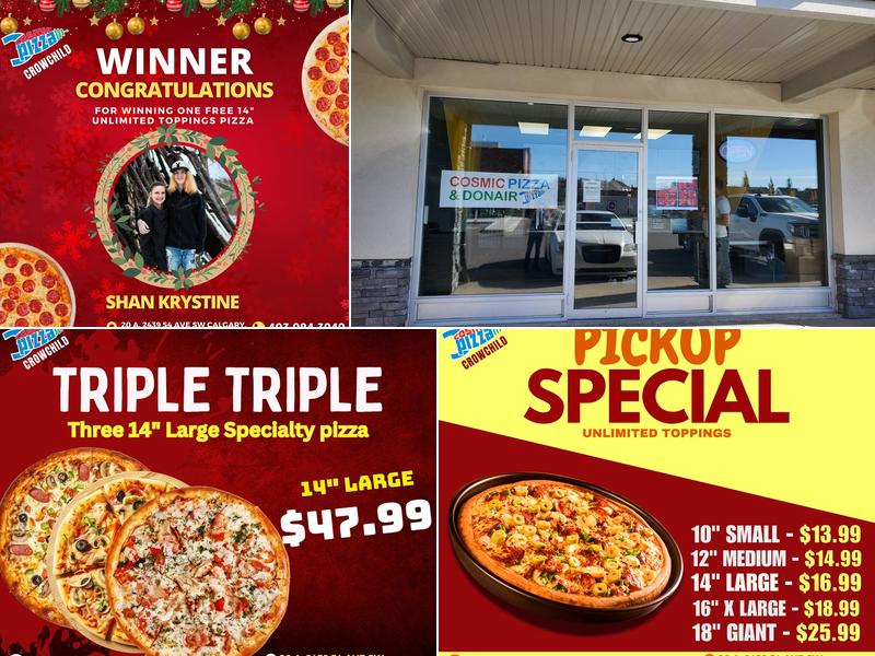 Cosmic Pizza and Donair