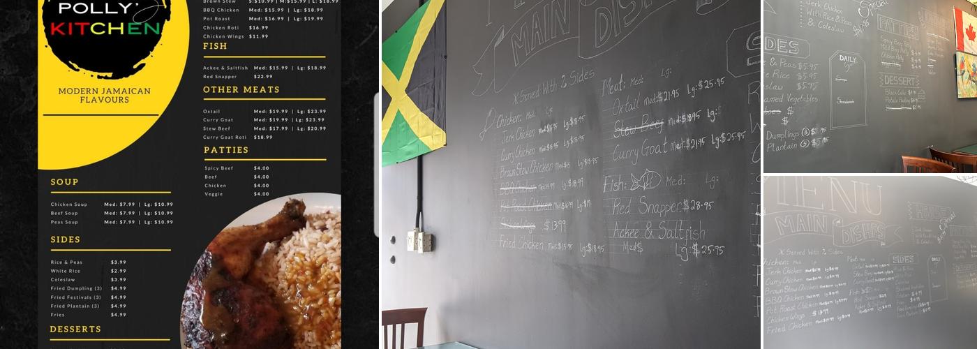 Polly's Kitchen Menu