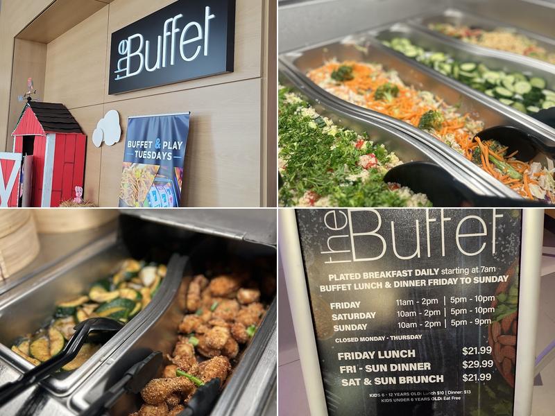 The Buffet at Cascades Casino Delta Menu