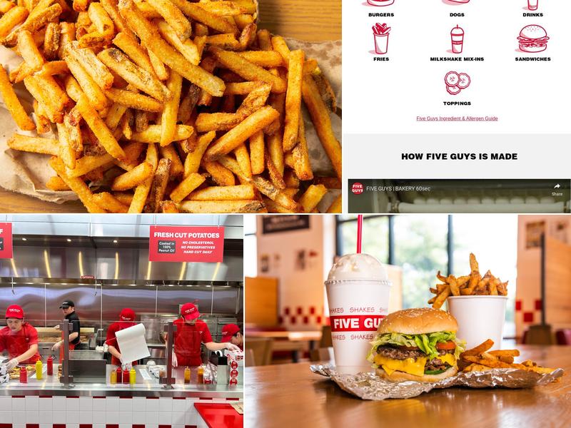 Five Guys Menu