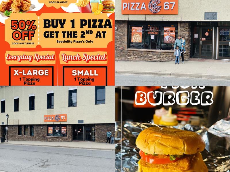 Pizza 67 130 Commercial St, Glace Bay