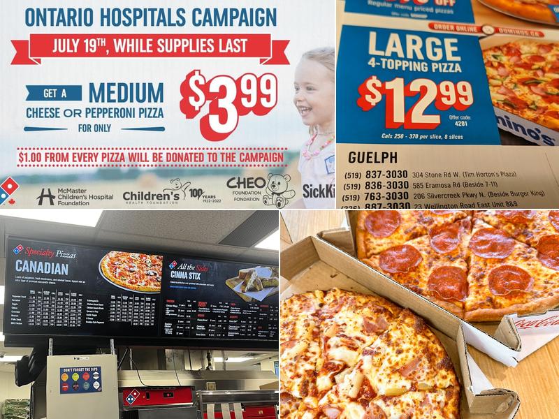 Domino's Pizza Menu