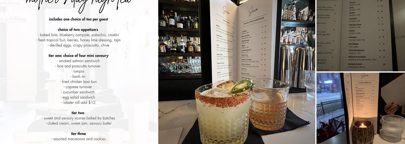 Secco Menu