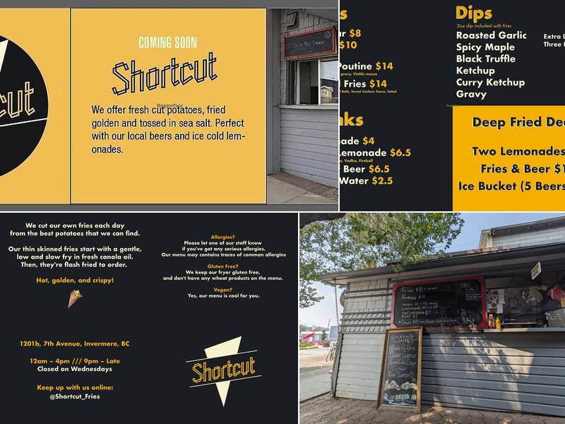 Shortcut Fries Menu