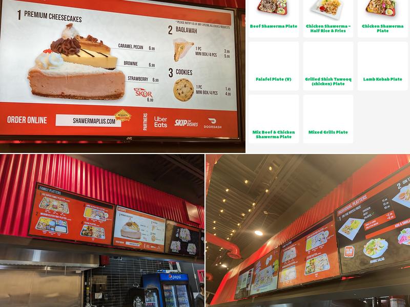 Shawerma Plus Menu