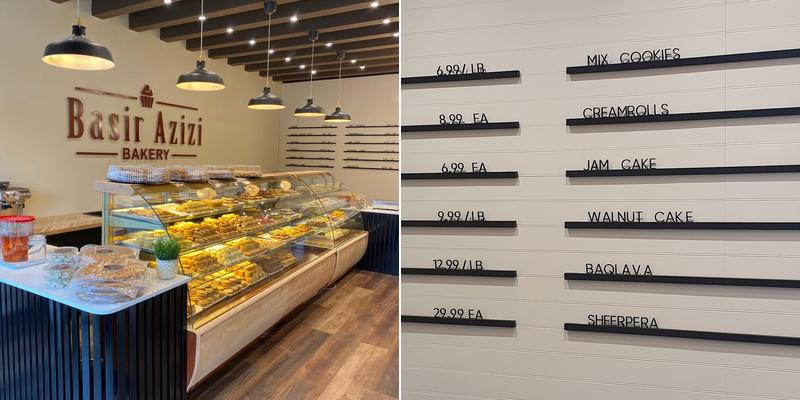 Basir Azizi Bakery Menu